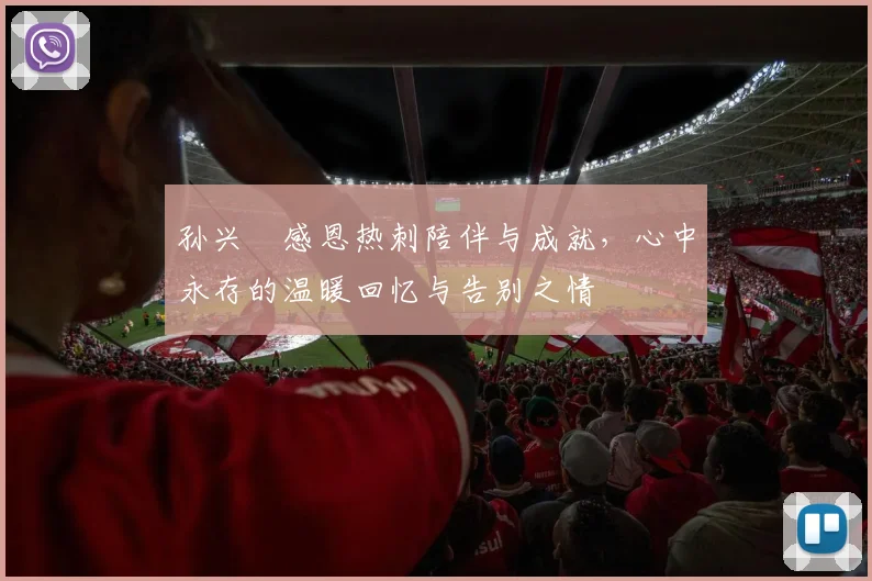 孙兴慜感恩热刺陪伴与成就，心中永存的温暖回忆与告别之情
